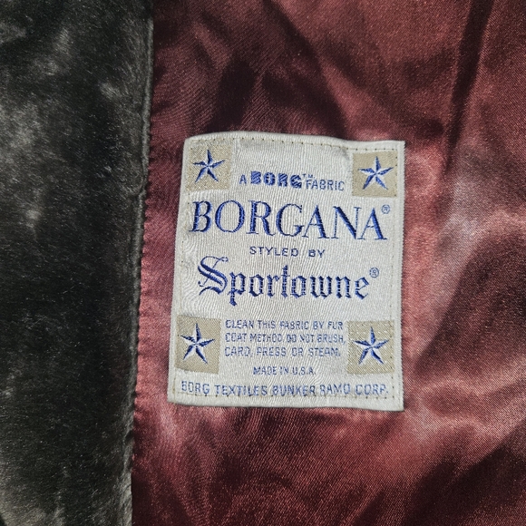 Vintage Borgana Faux Fur Coat - Picture 3 of 5